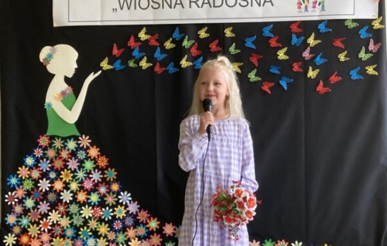 Wiosna Radosna - szkolny konkurs wokalny